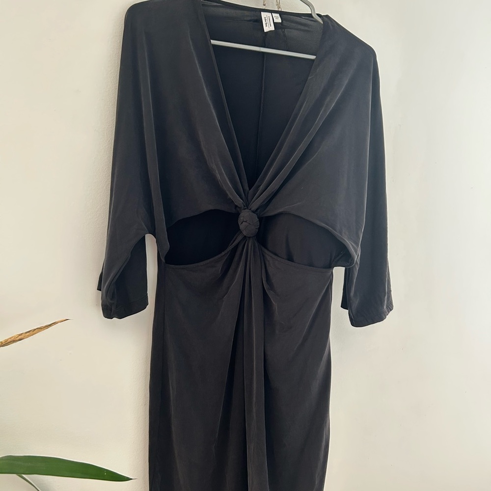 & Other Stories Black Dress